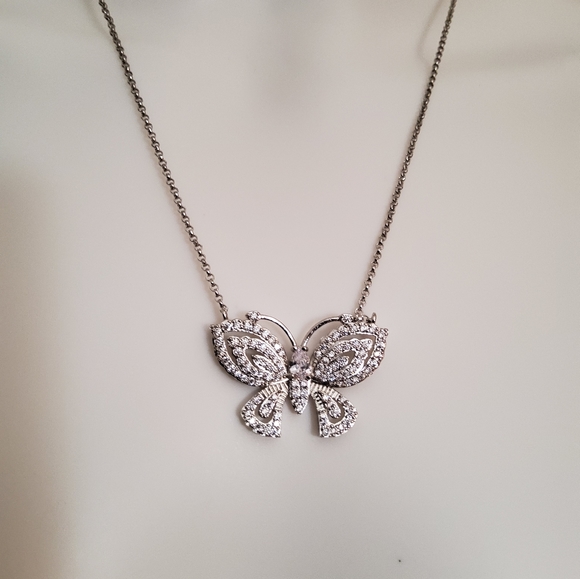 Jewelry - Adjustable Butterfly Necklace Swarovski Elements